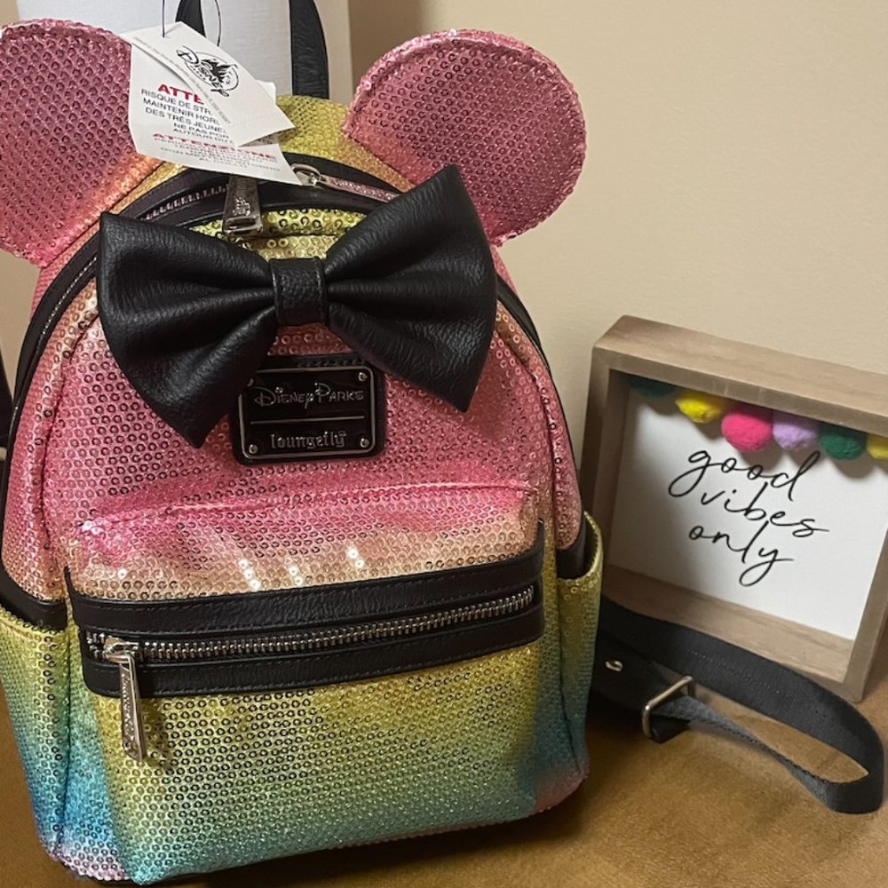Disney Ombre Rainbow Loungefly